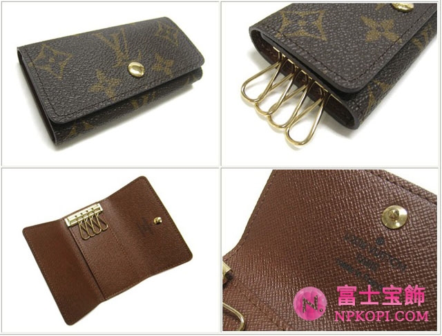 (LOUIS VUITTON)ルイヴィトンコピー ヴィトン モノグラム 4連キーケース キーホルダー M62631